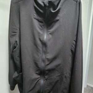 Women's Black Scrub Jacket